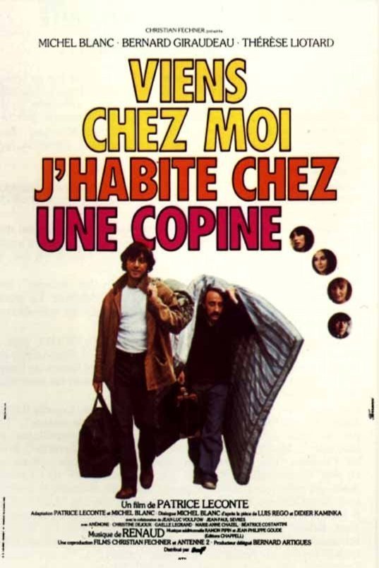 Poster of the movie Viens chez moi, j'habite chez une copine