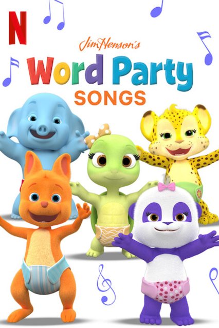 L'affiche du film Word Party Songs