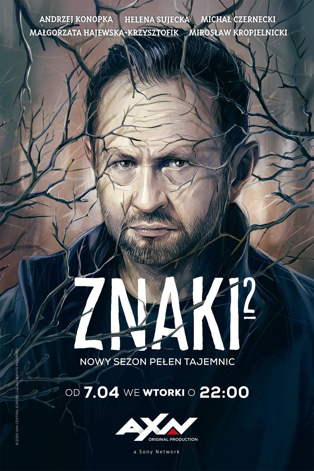 Polish poster of the movie Znaki