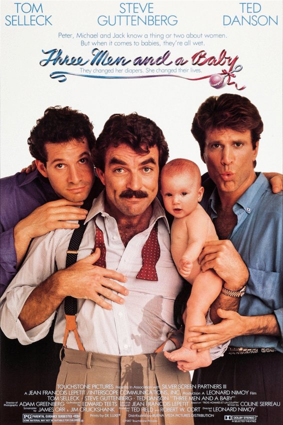 Poster of the movie 3 Men and a Baby