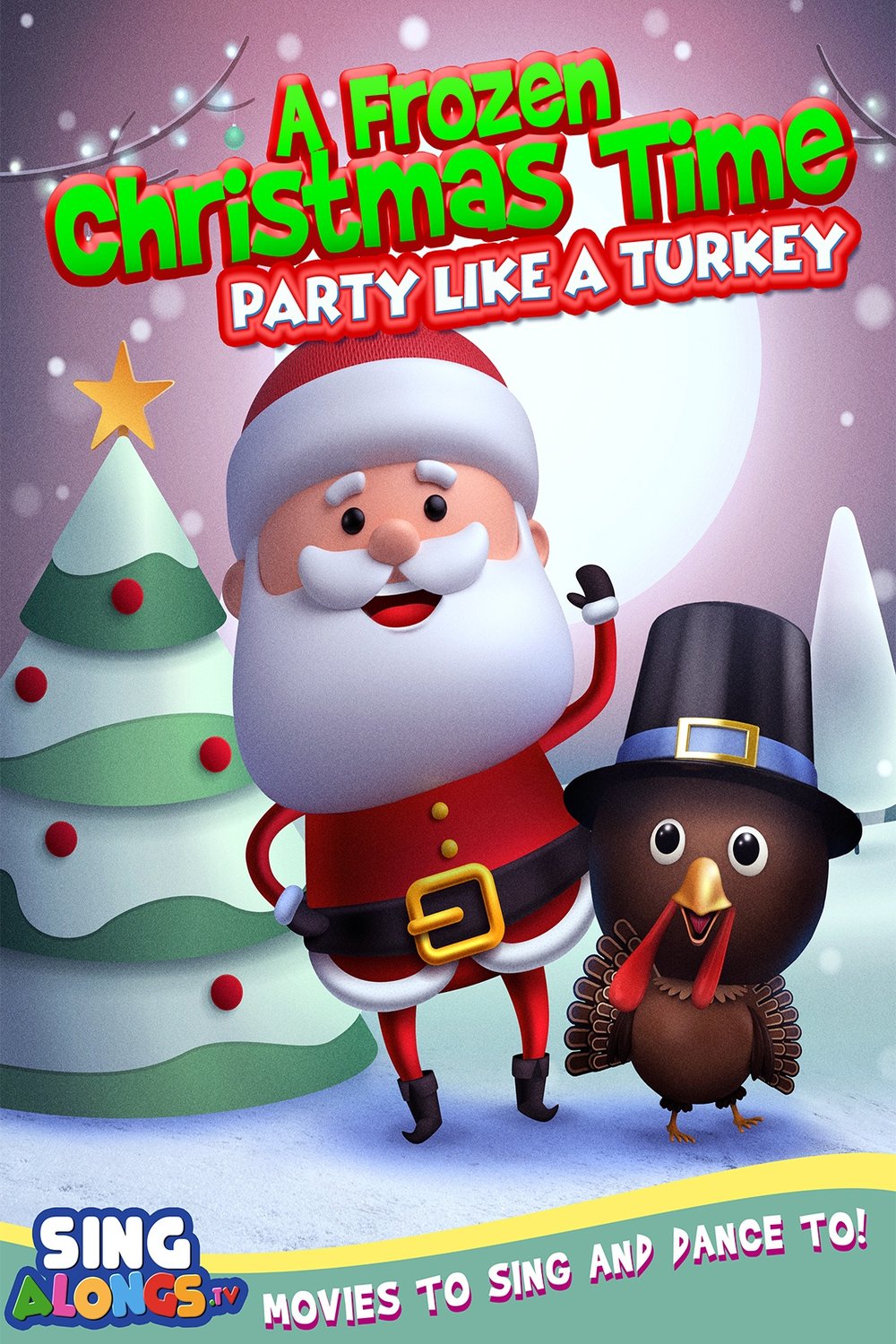 L'affiche du film A Frozen Christmas Dance: Party Like A Turkey
