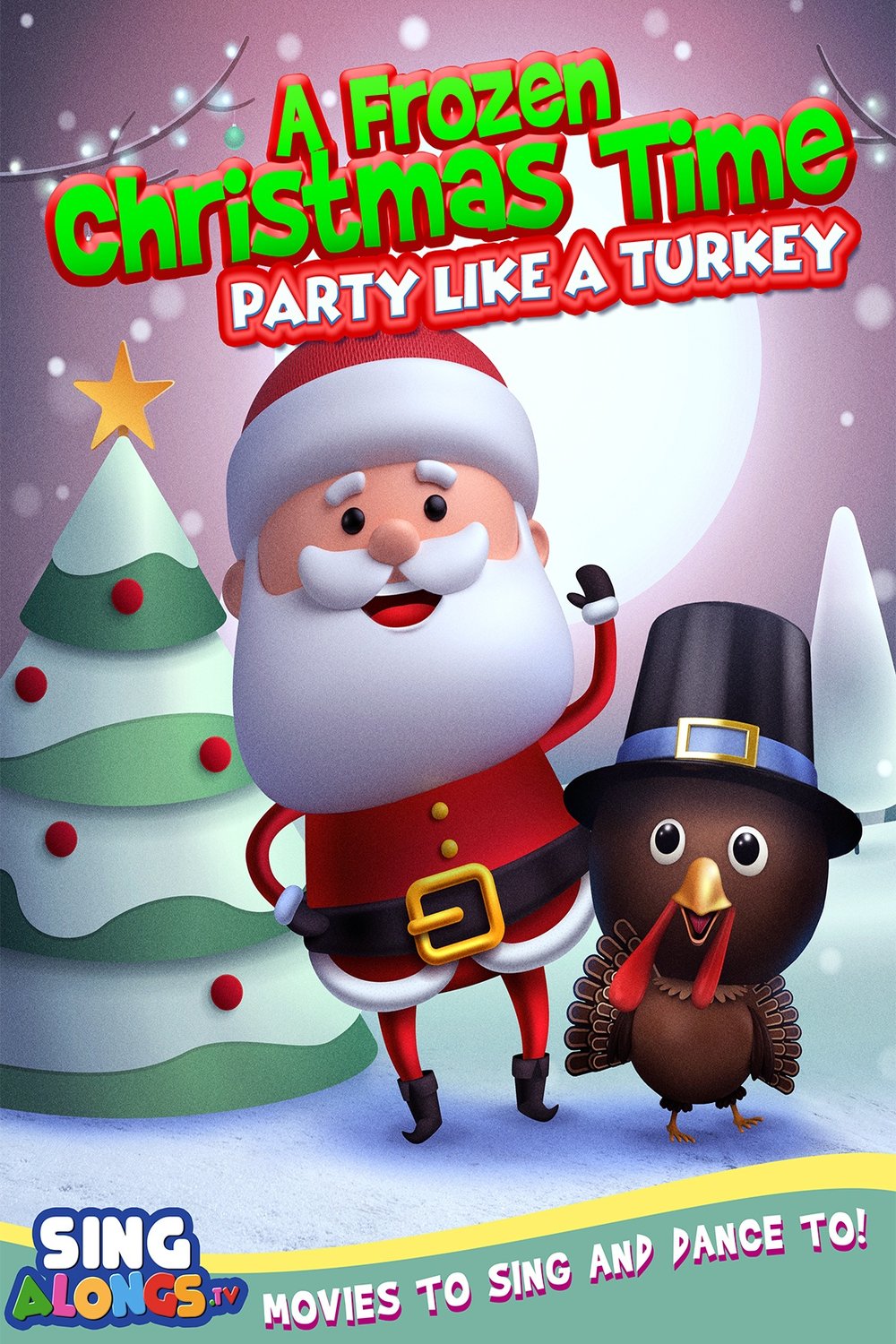 L'affiche du film A Frozen Christmas Dance: Party Like A Turkey [2021]