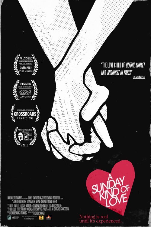 L'affiche du film A Sunday Kind of Love