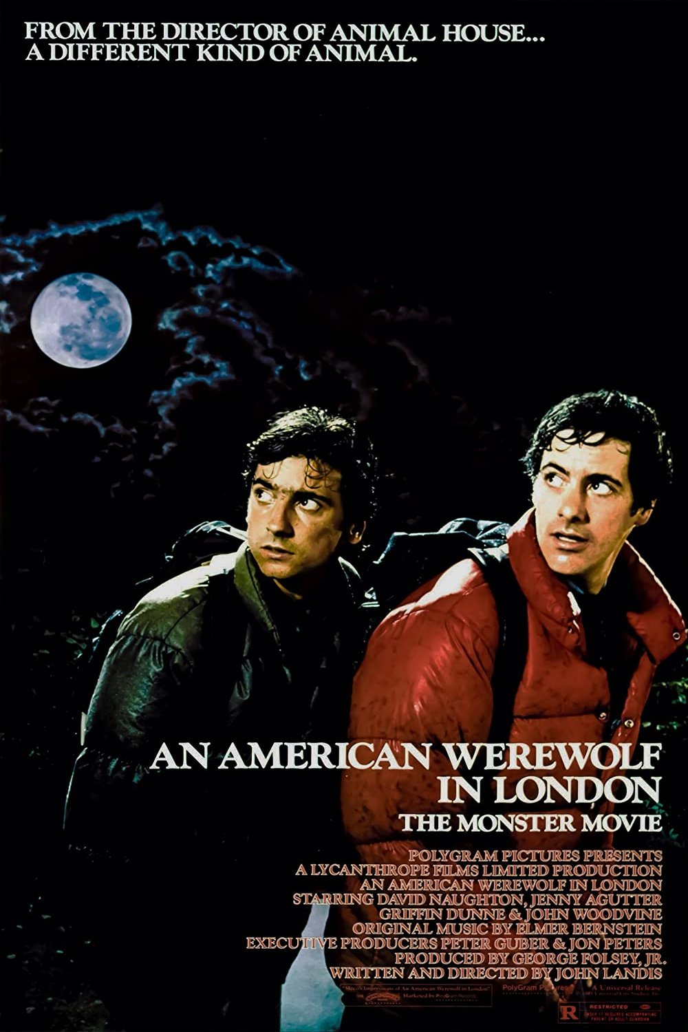 Poster of the movie An American Werewolf in London