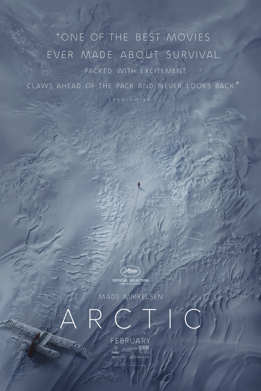 L'affiche du film Arctic [2018]