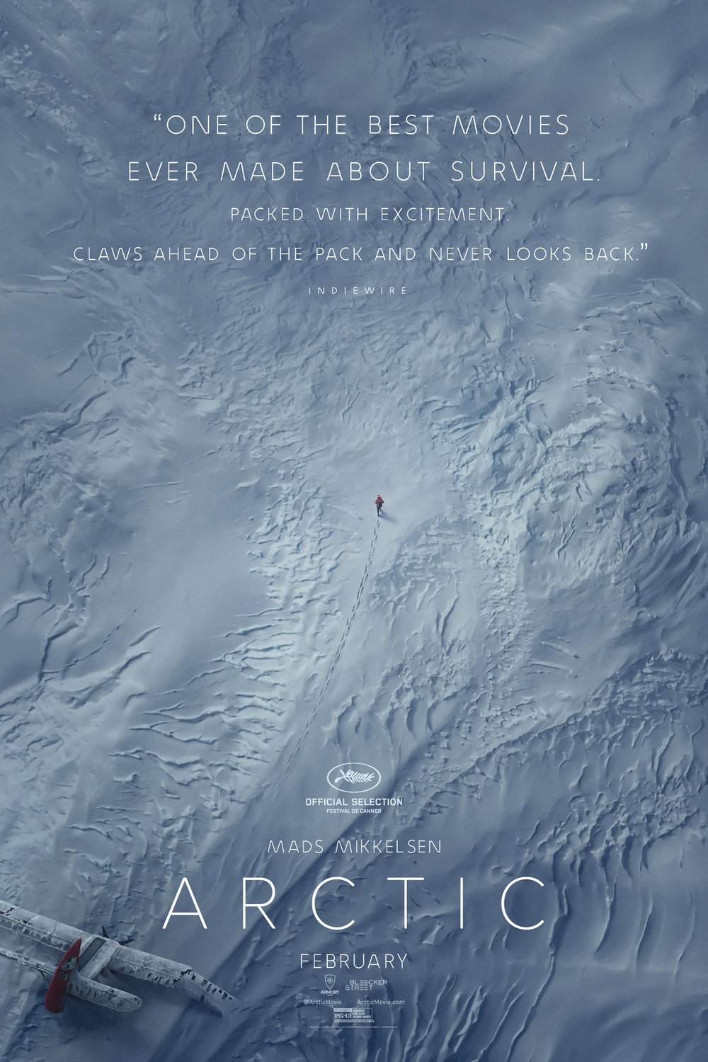 L'affiche du film Arctic