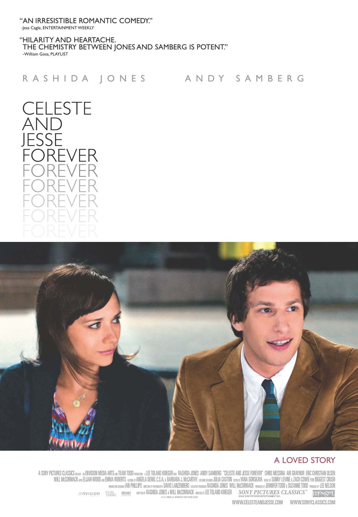 L'affiche du film Celeste and Jesse Forever