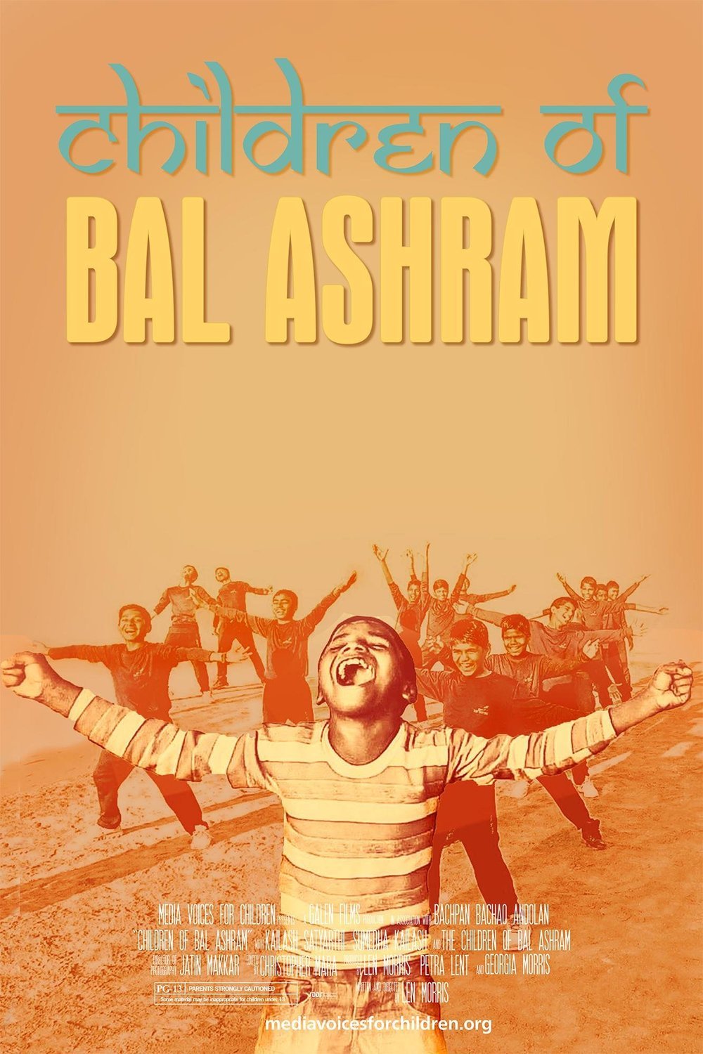 L'affiche originale du film Children of Bal Ashram en Hindi