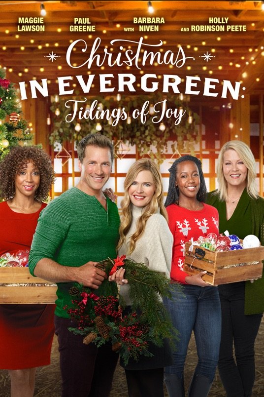 L'affiche du film Christmas in Evergreen: Tidings of Joy
