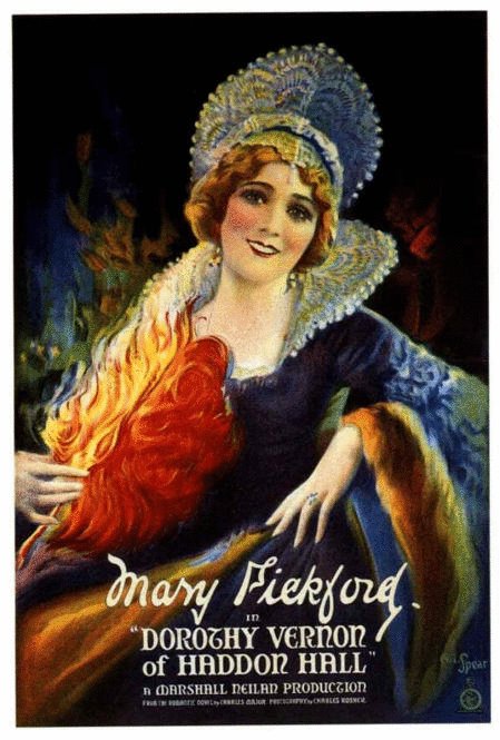 L'affiche originale du film Dorothy Vernon of Haddon Hall en Muet