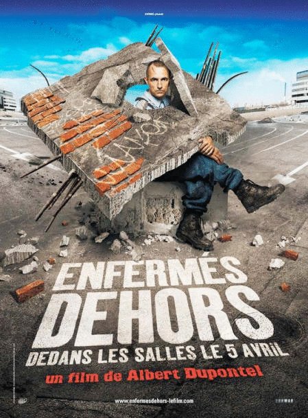L'affiche du film Enfermés dehors