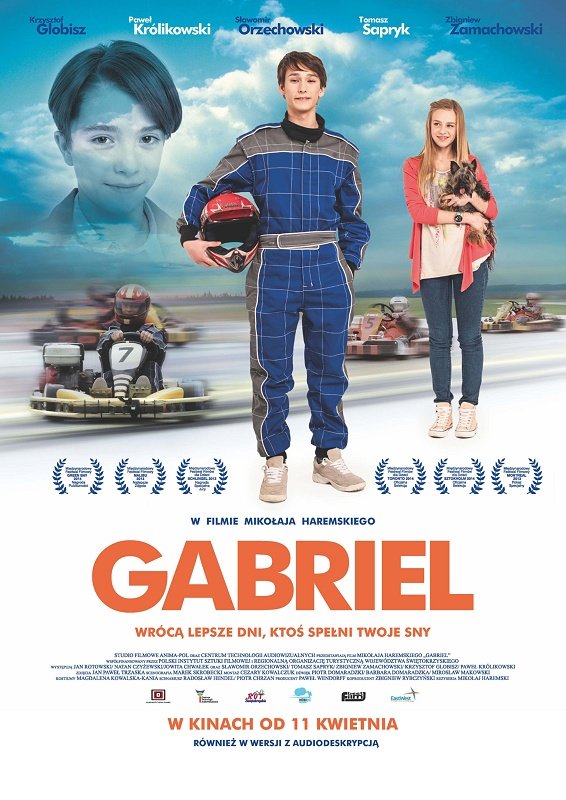 Polish poster of the movie Gabriel