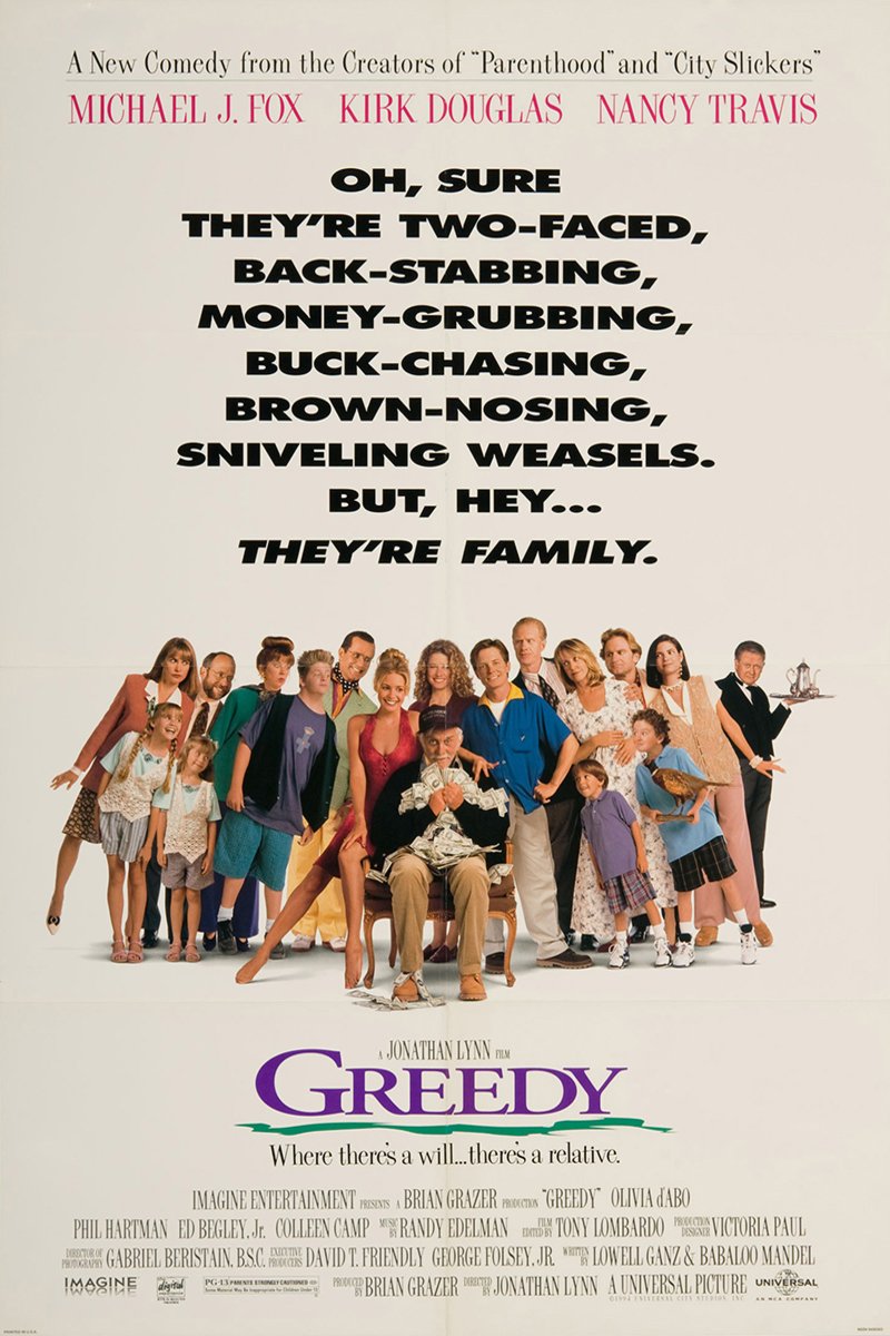 L'affiche du film Greedy