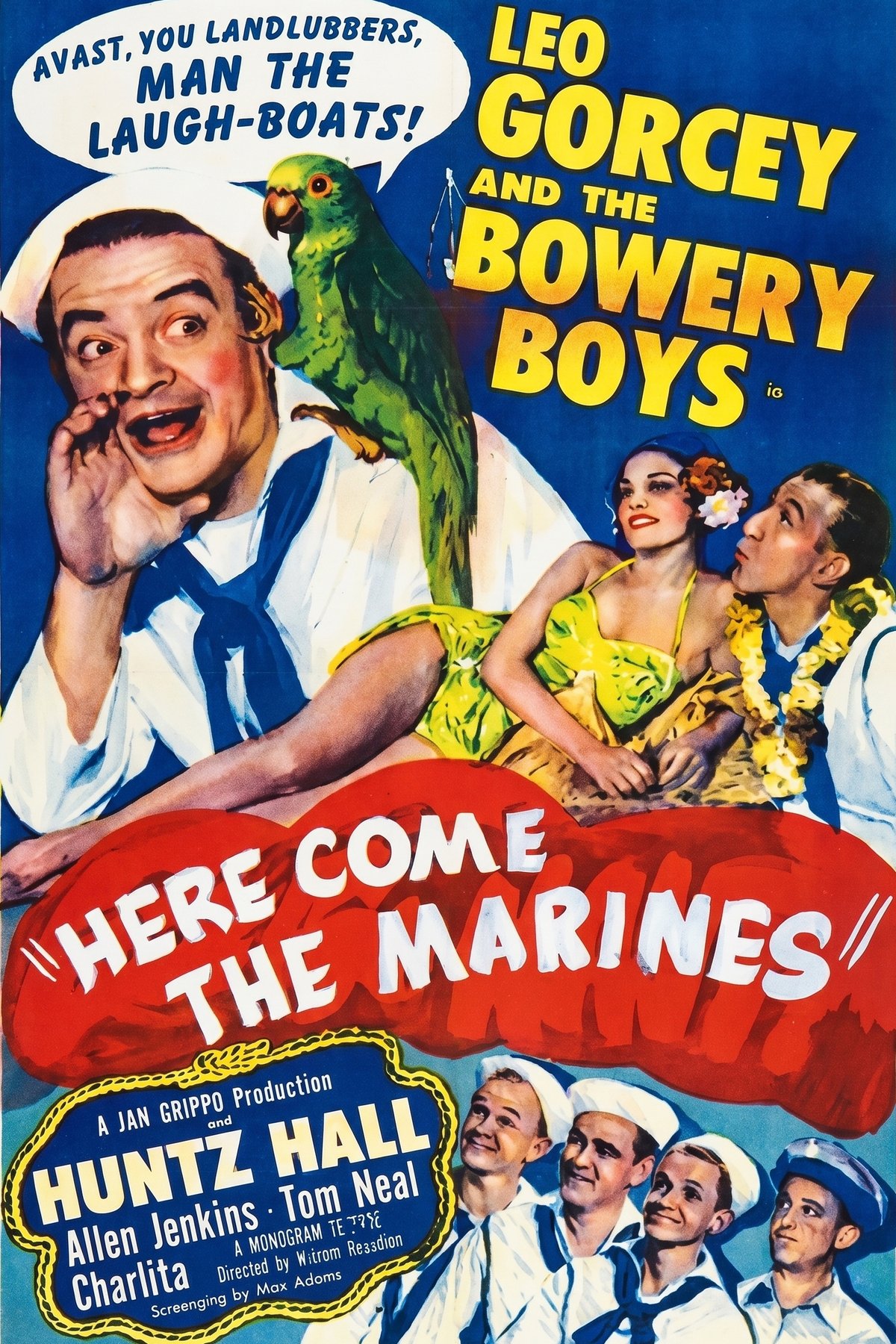 Poster of the movie Bowery Leathernecks [1952]