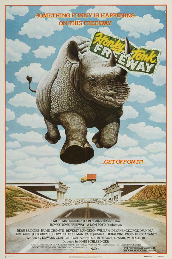 L'affiche du film Honky Tonk Freeway