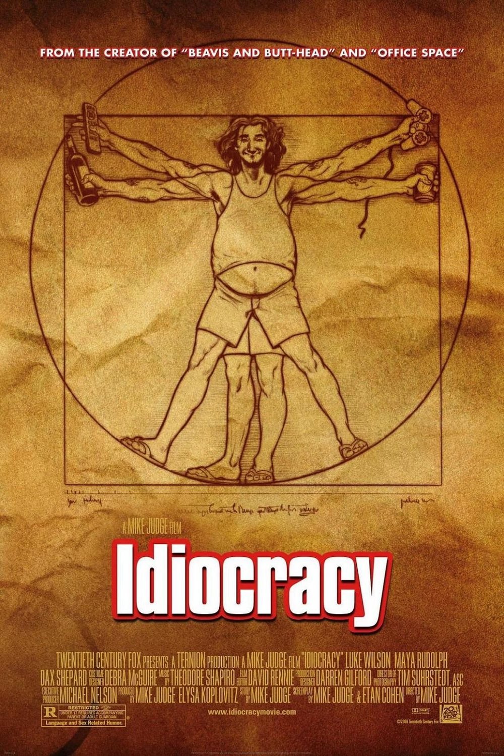 L'affiche du film Idiocracy
