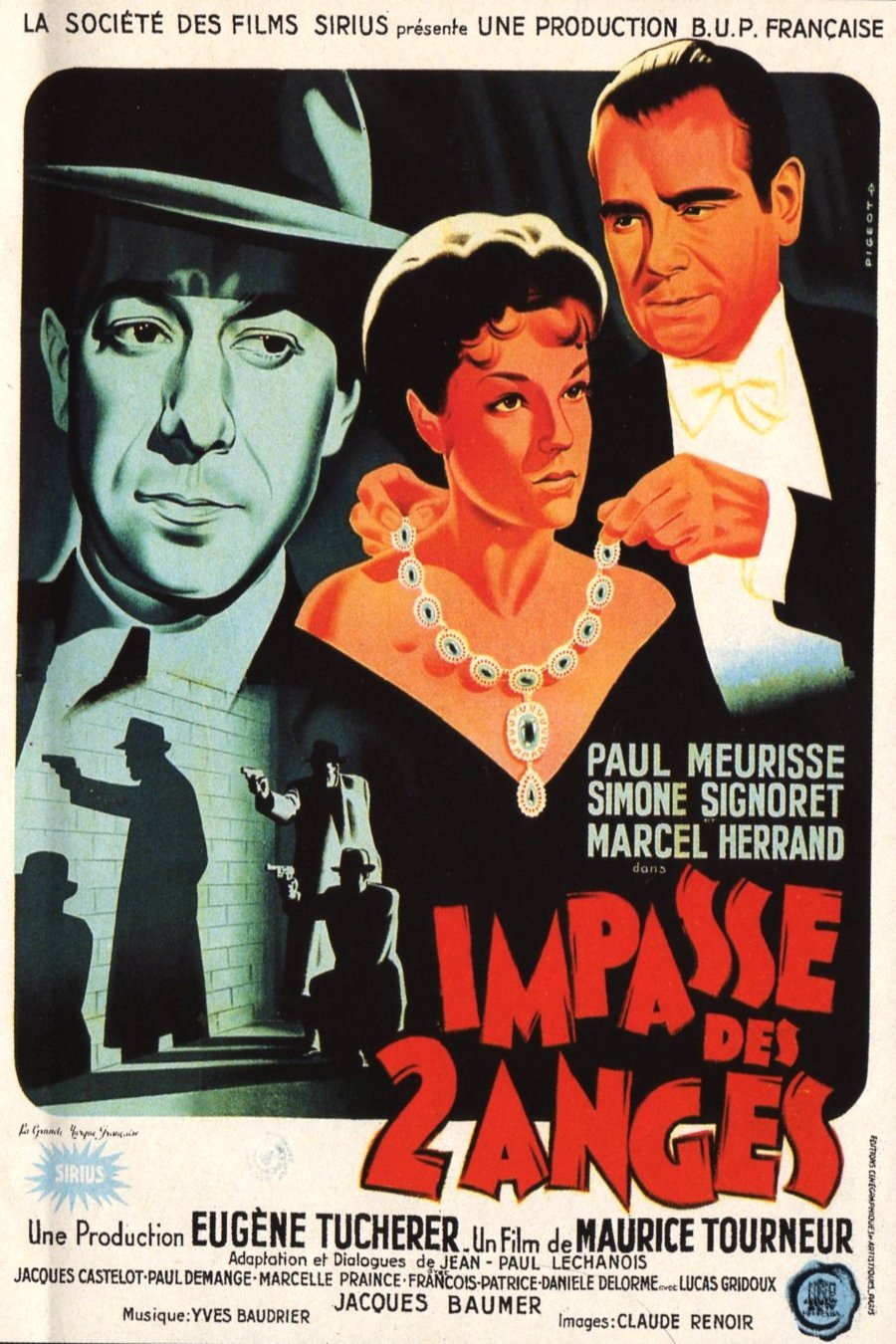 L'affiche du film Impasse des deux anges