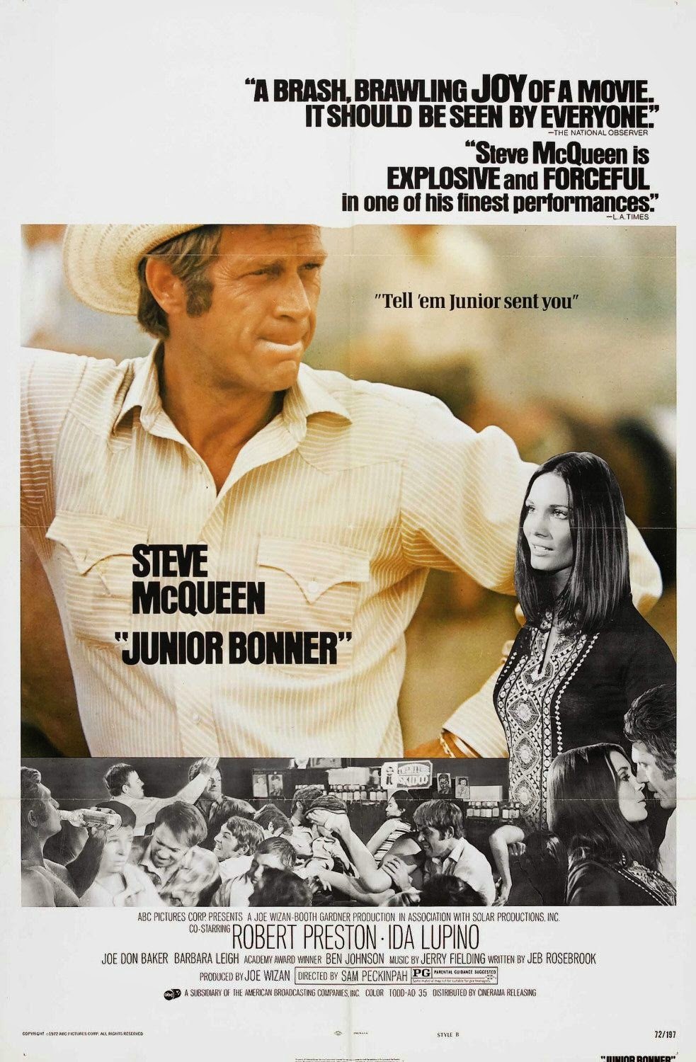 Poster of the movie Junior Bonner