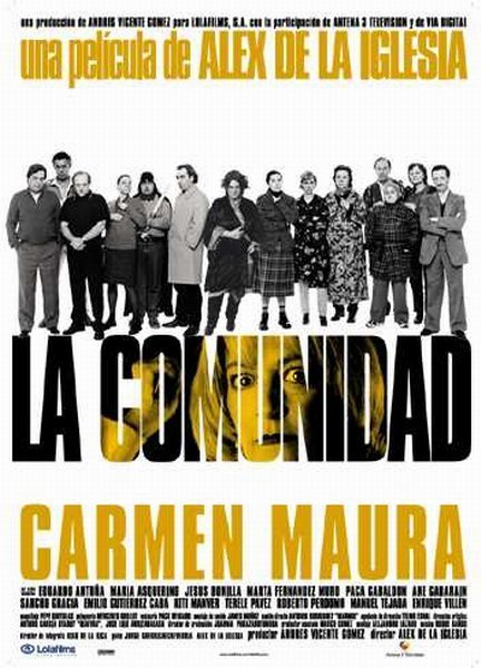 L'affiche originale du film La Comunidad en espagnol