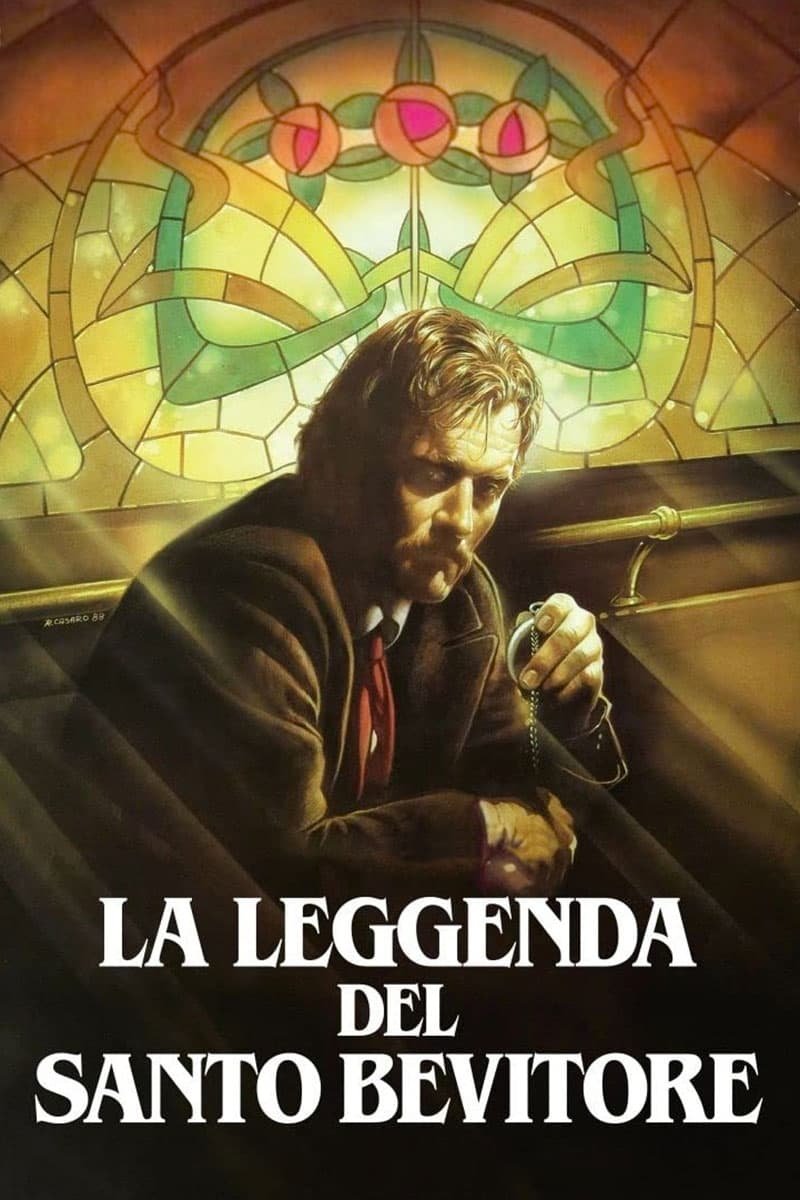 L'affiche du film La leggenda del santo bevitore