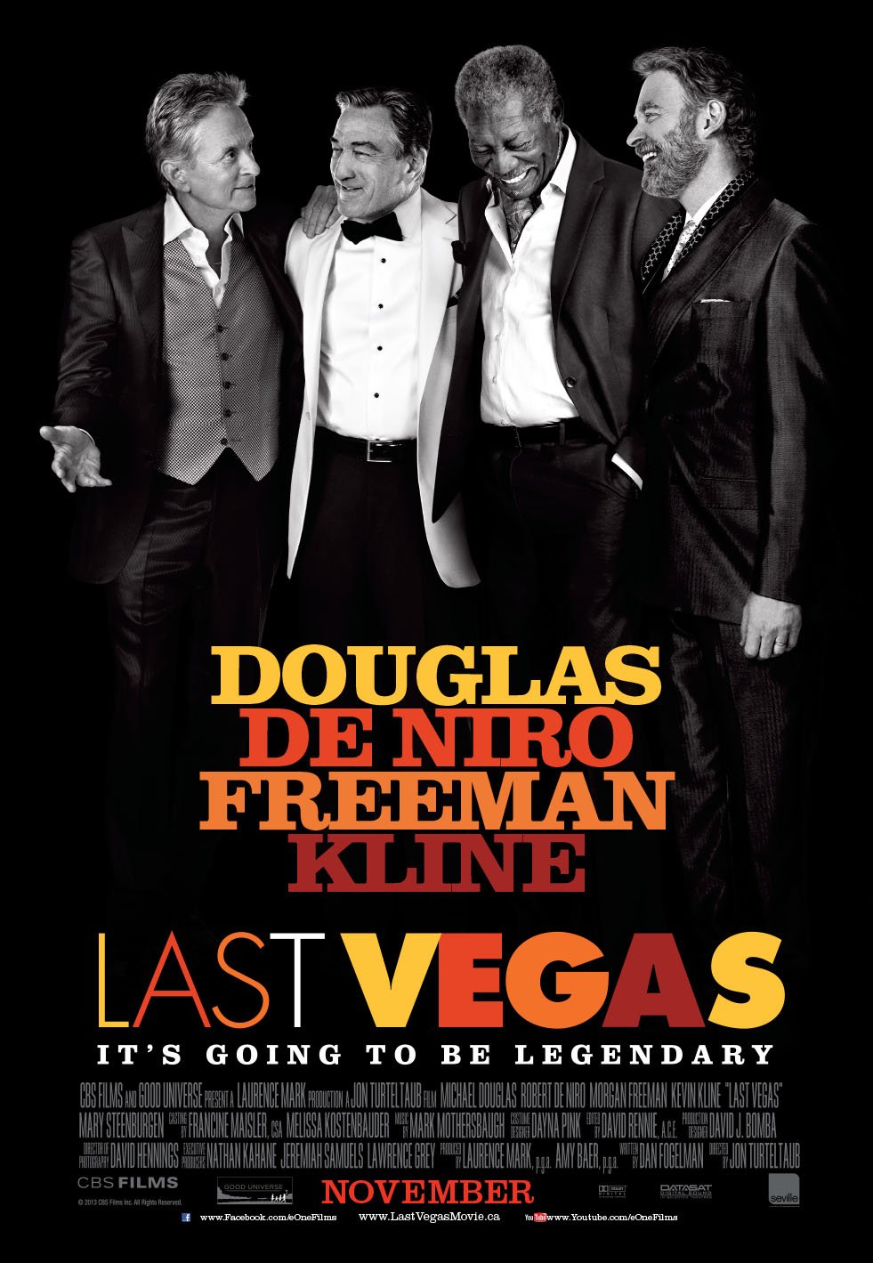 L'affiche du film Last Vegas