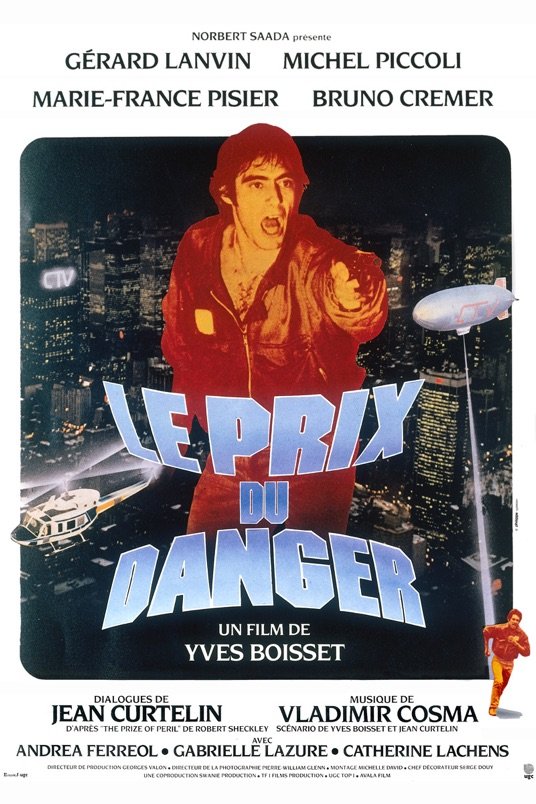 French poster of the movie Le prix du danger