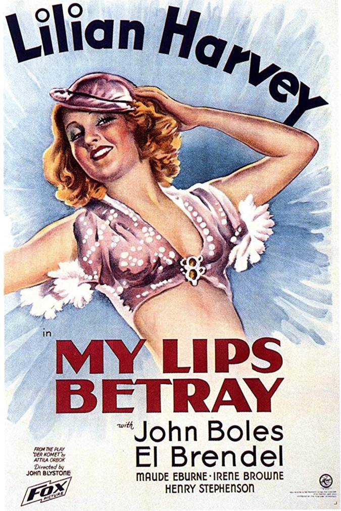 L'affiche du film My Lips Betray