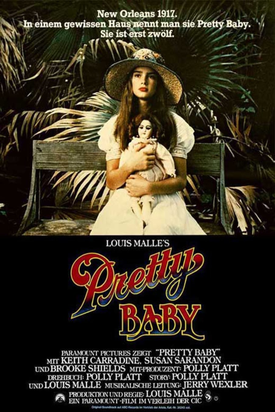 L'affiche du film Pretty Baby
