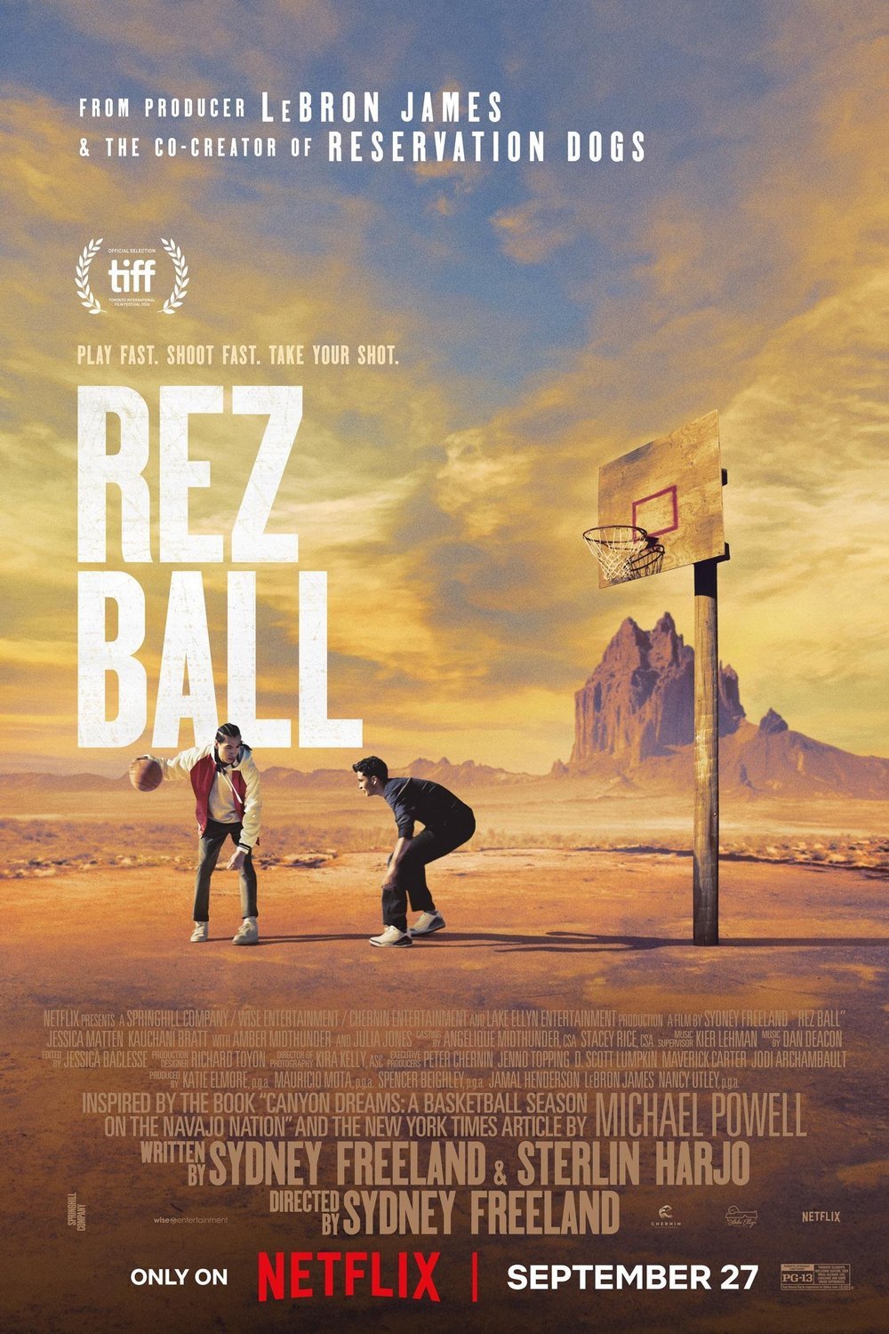 L'affiche du film Rez Ball [2024]