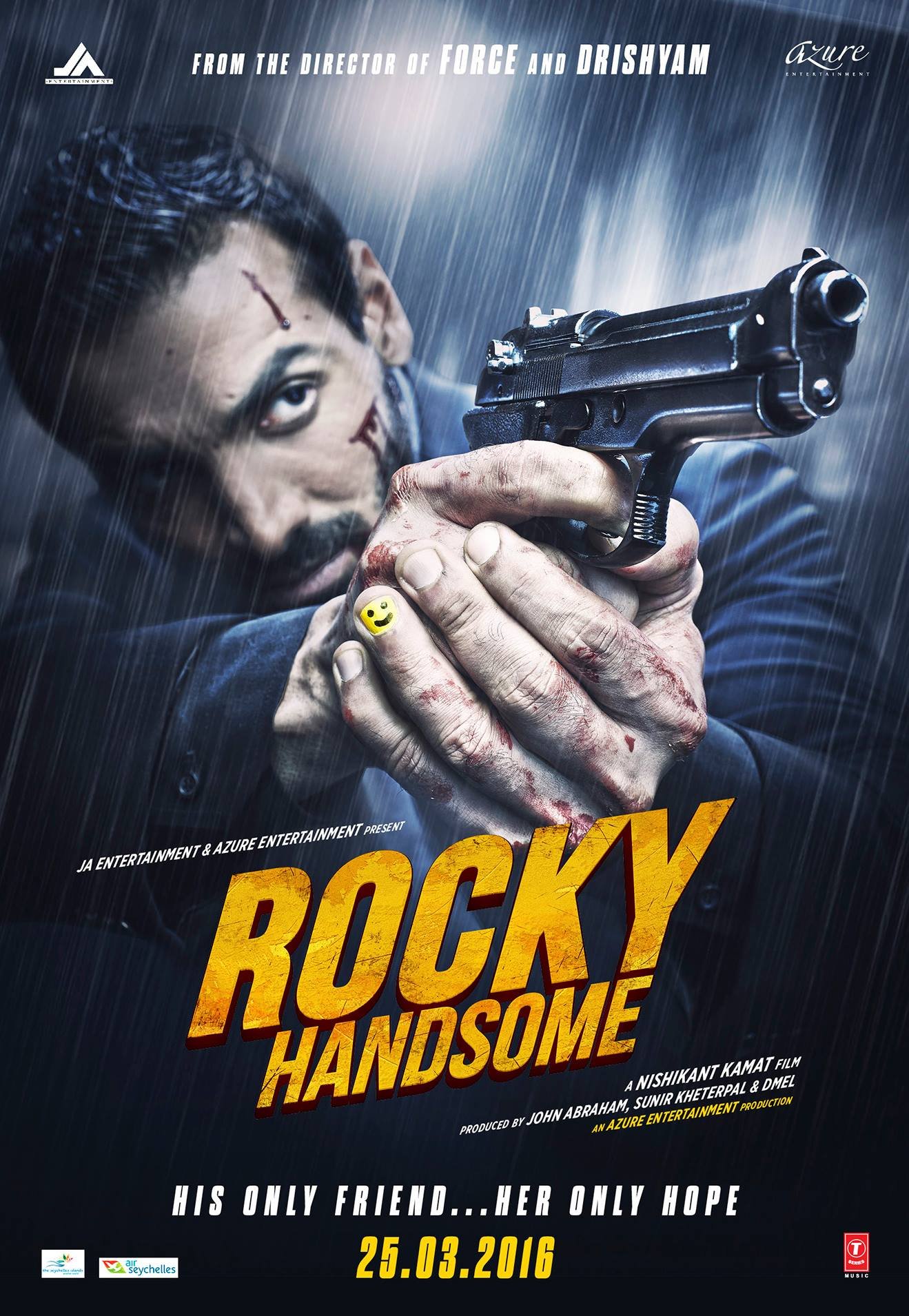 L'affiche du film Rocky Handsome