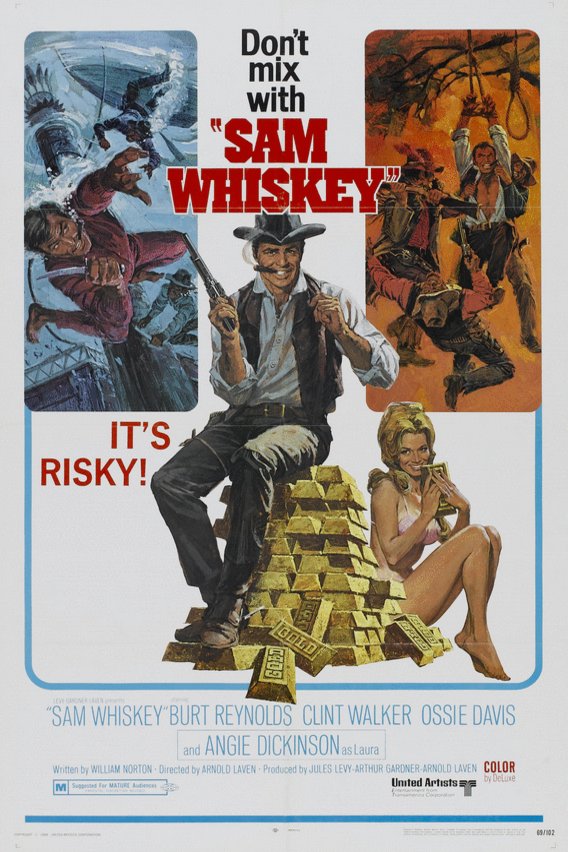 L'affiche du film Sam Whiskey le dur