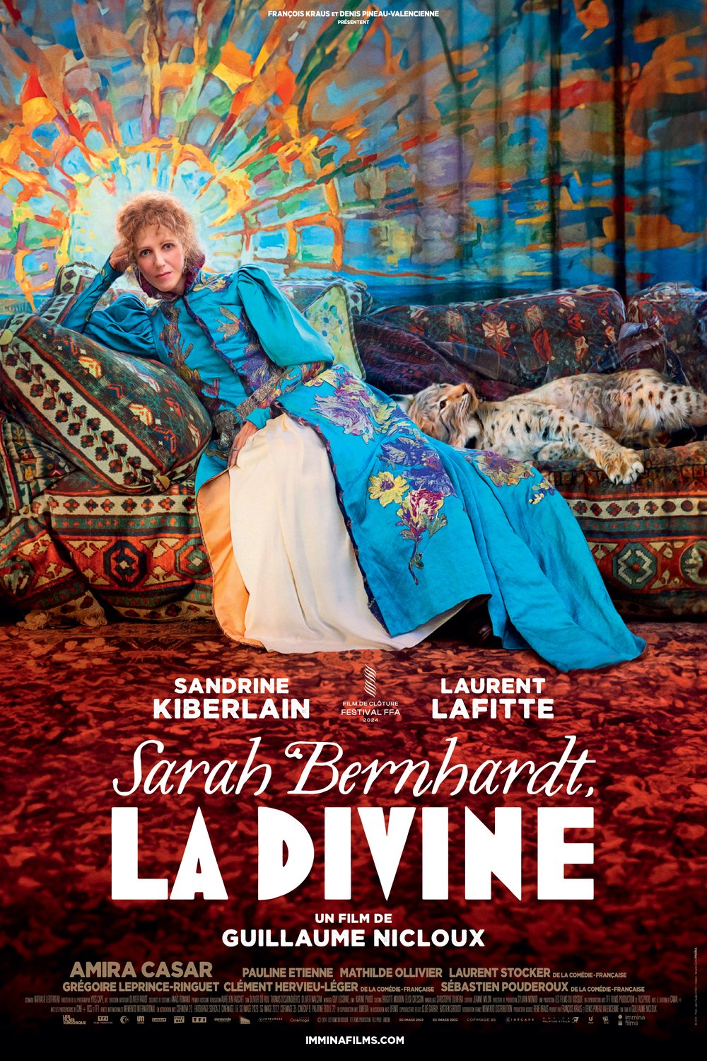 L'affiche du film Sarah Bernhardt, la divine [2024]