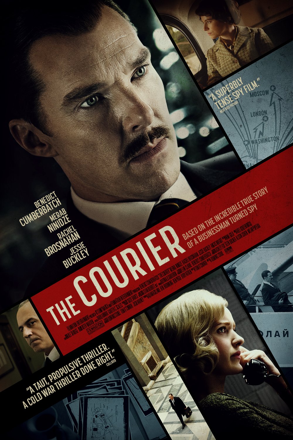 L'affiche du film The Courier