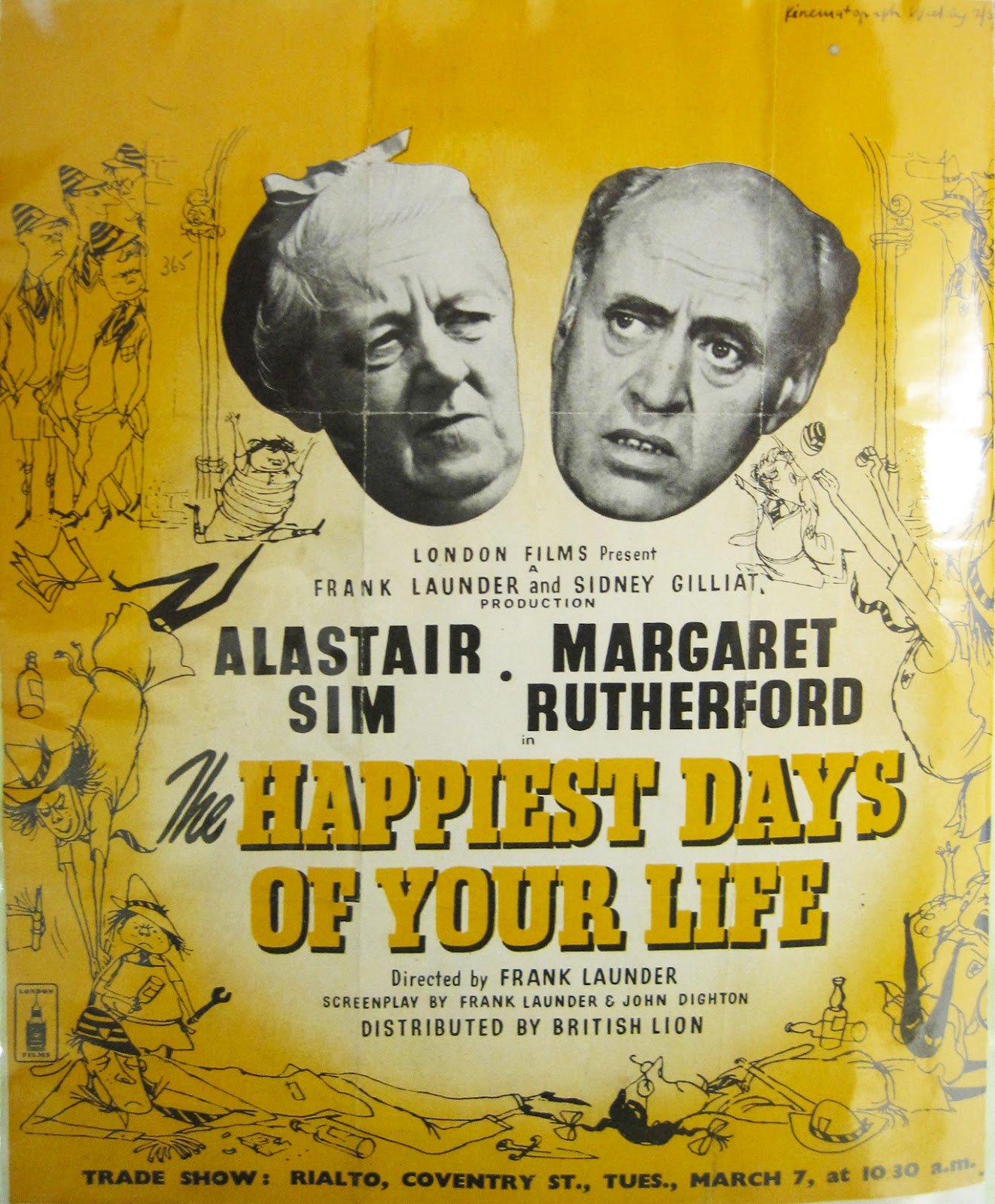 L'affiche du film The Happiest Days of Your Life