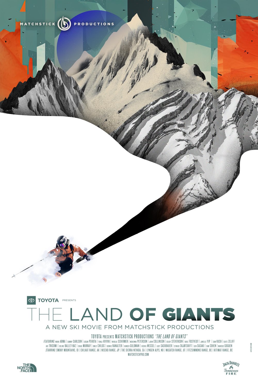 L'affiche du film The Land of Giants [2023]
