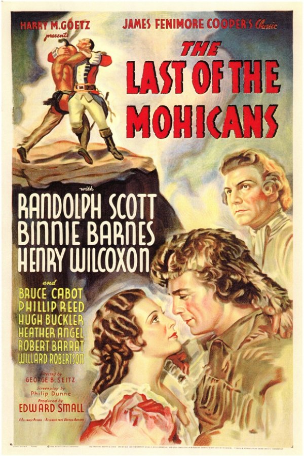 L'affiche du film The Last of the Mohicans