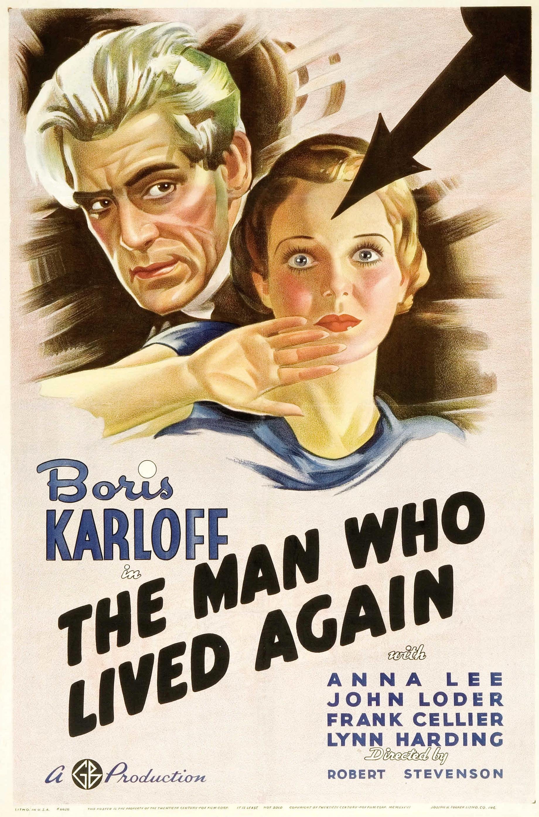 L'affiche du film The Man Who Changed His Mind