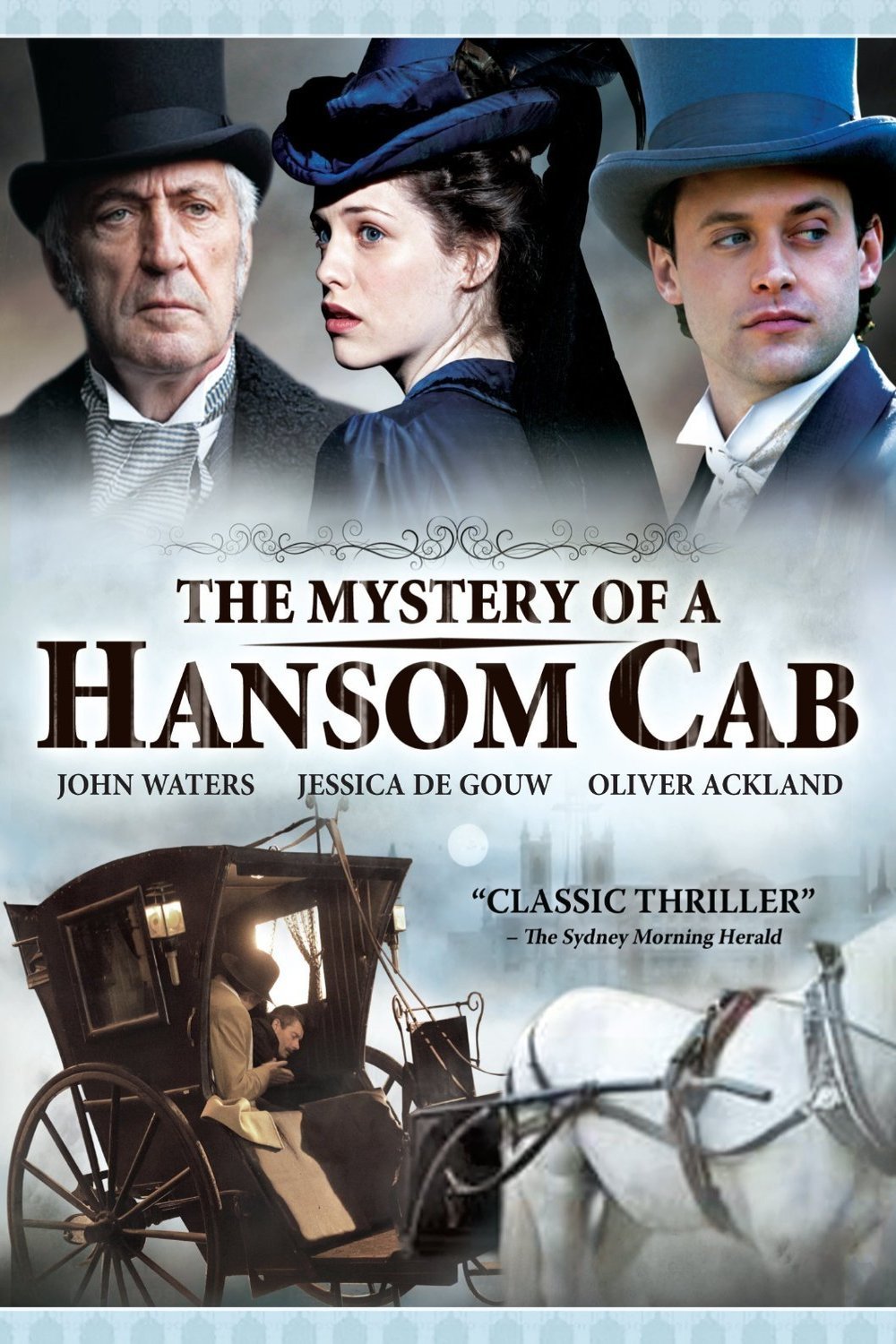 L'affiche du film The Mystery of a Hansom Cab