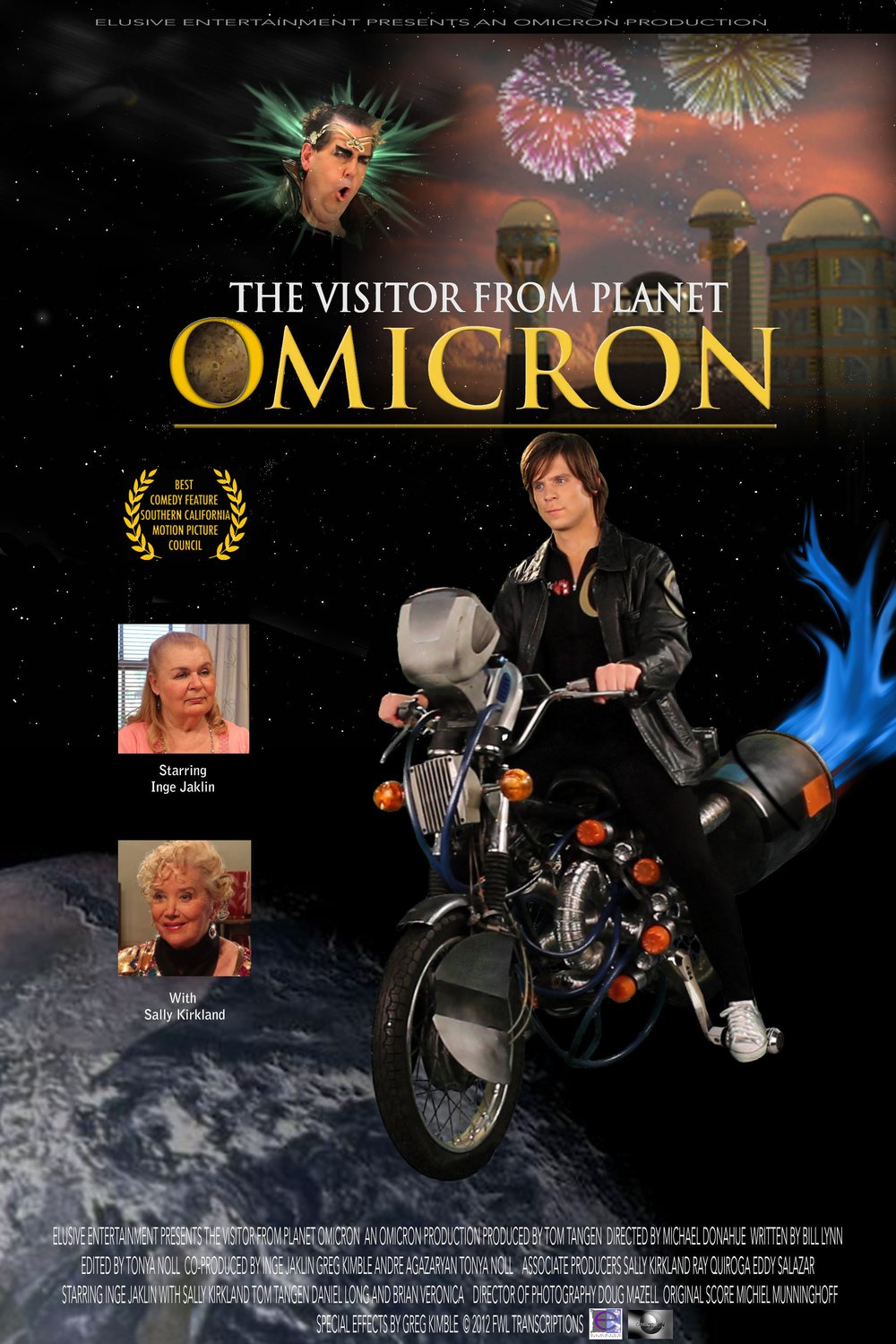 L'affiche du film The Visitor from Planet Omicron