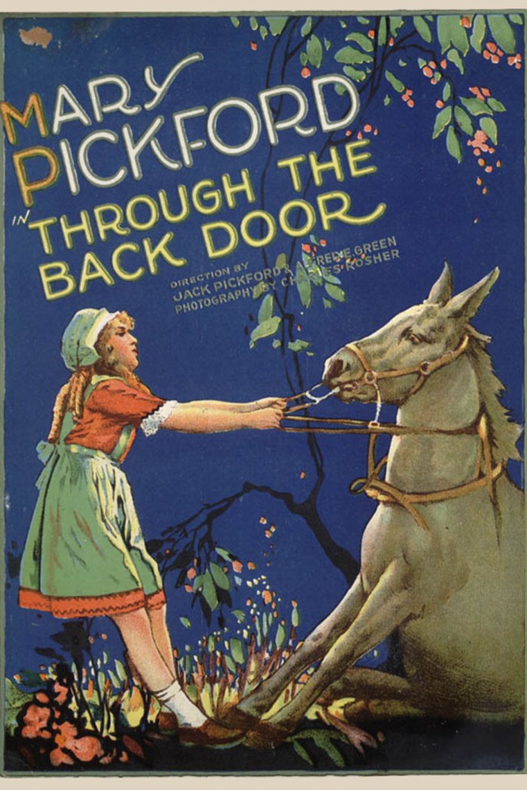 L'affiche du film Through the Back Door