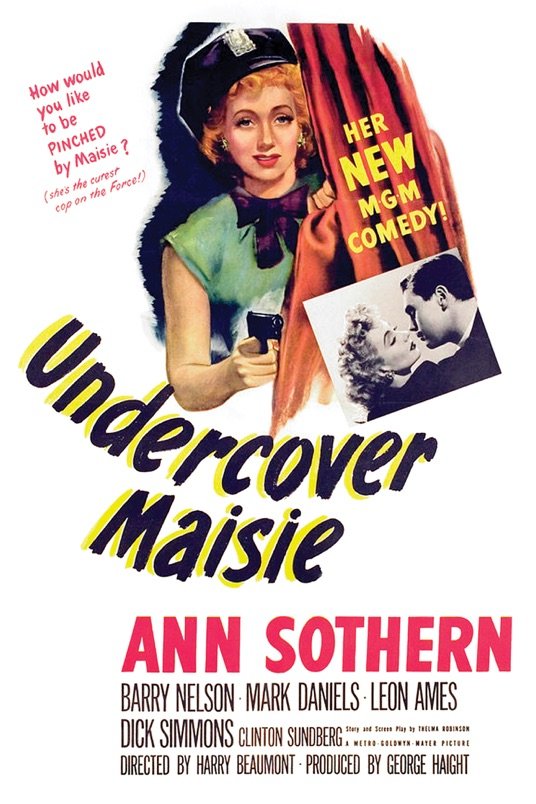 L'affiche du film Undercover Maisie
