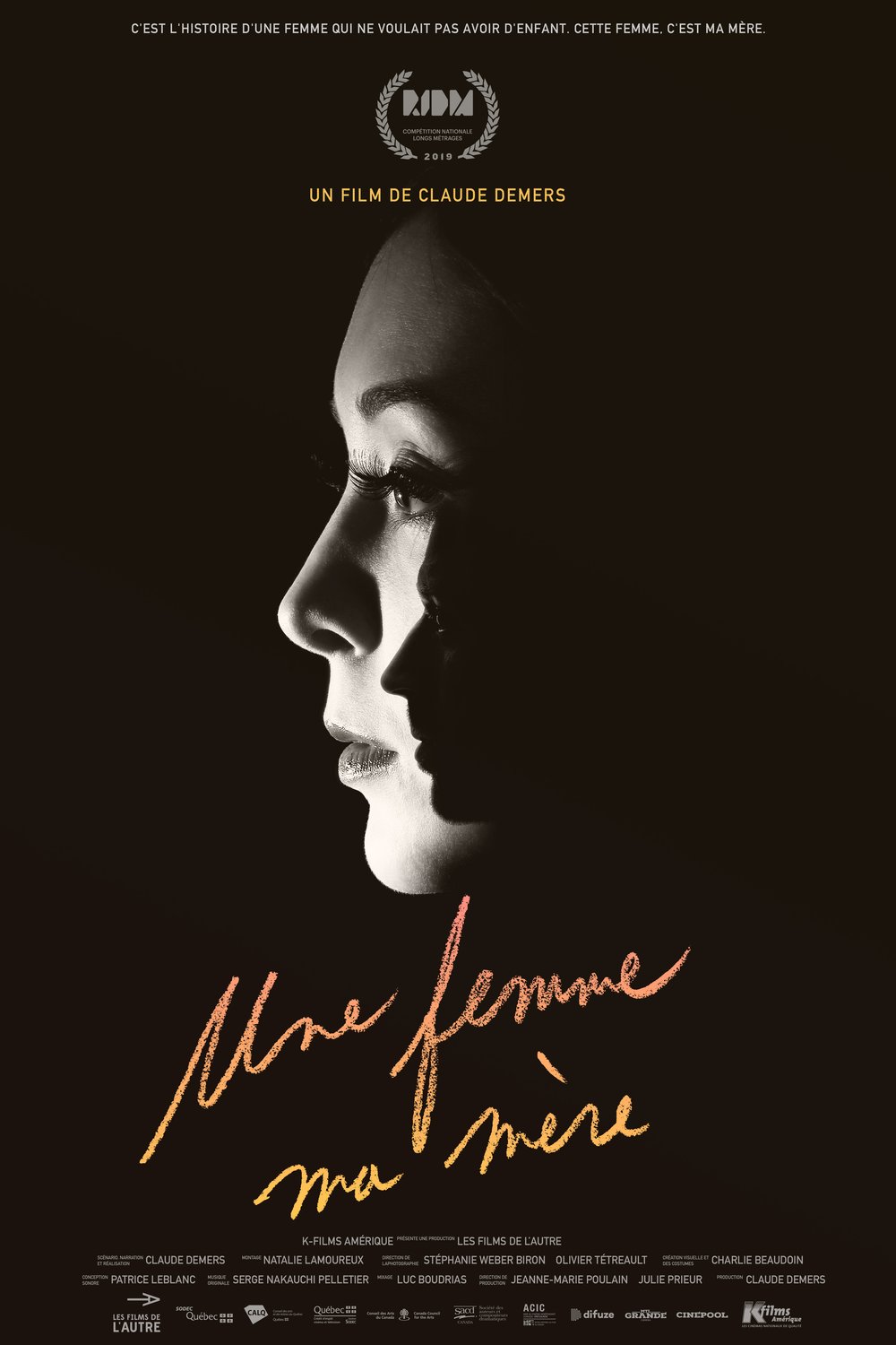 Poster of the movie Une femme, ma mère