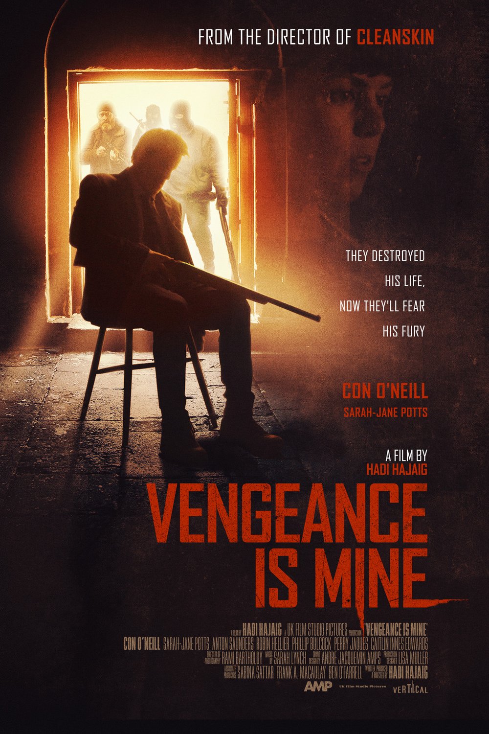 L'affiche du film Vengeance Is Mine [2021]