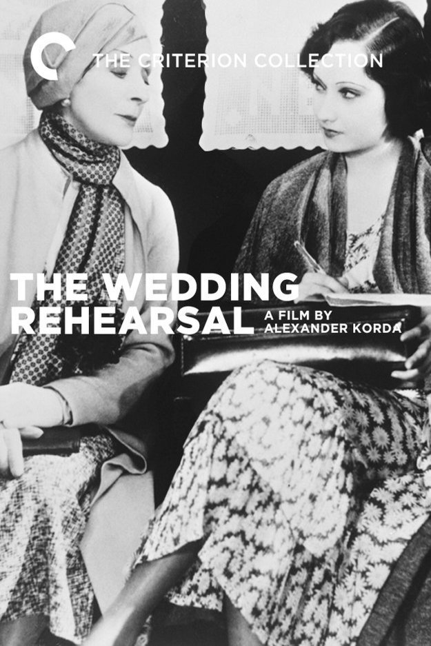 L'affiche du film Wedding Rehearsal