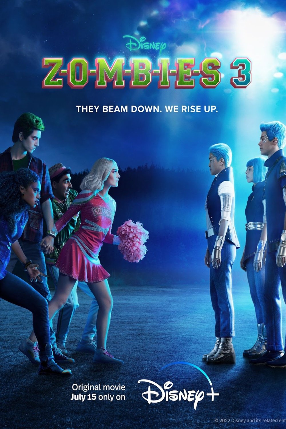 L'affiche du film Zombies 3