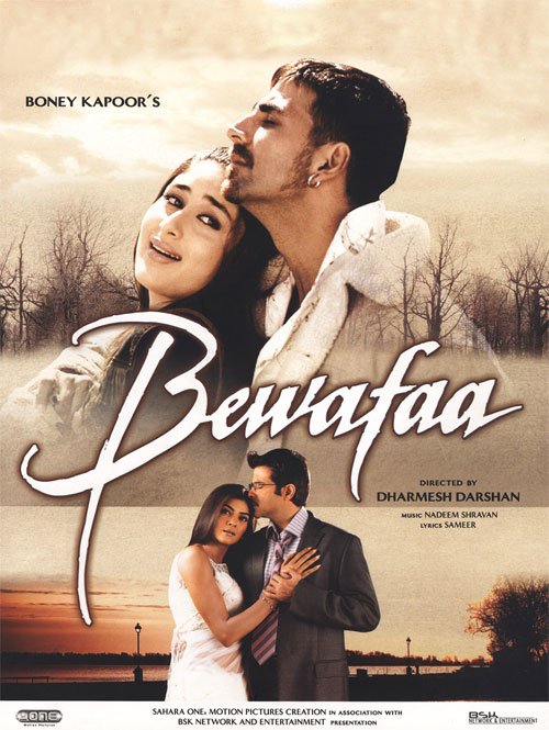 L'affiche du film Bewafaa