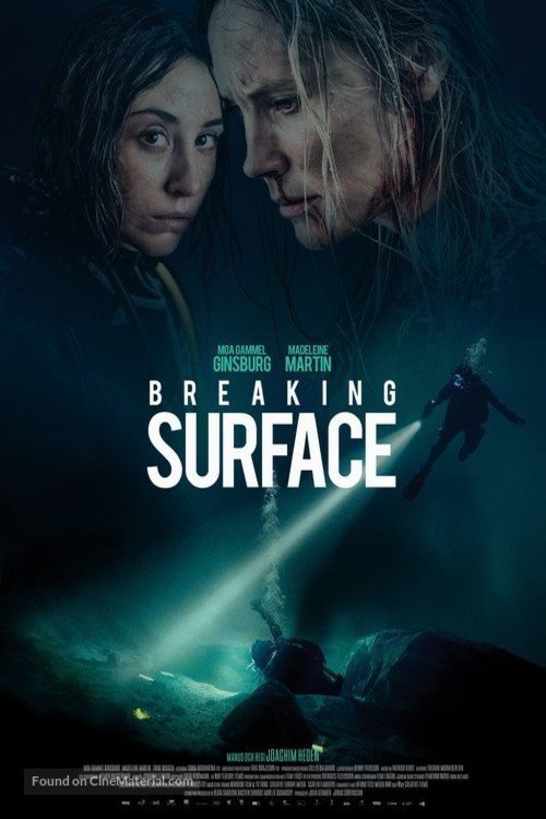 L'affiche originale du film Breaking Surface en suédois