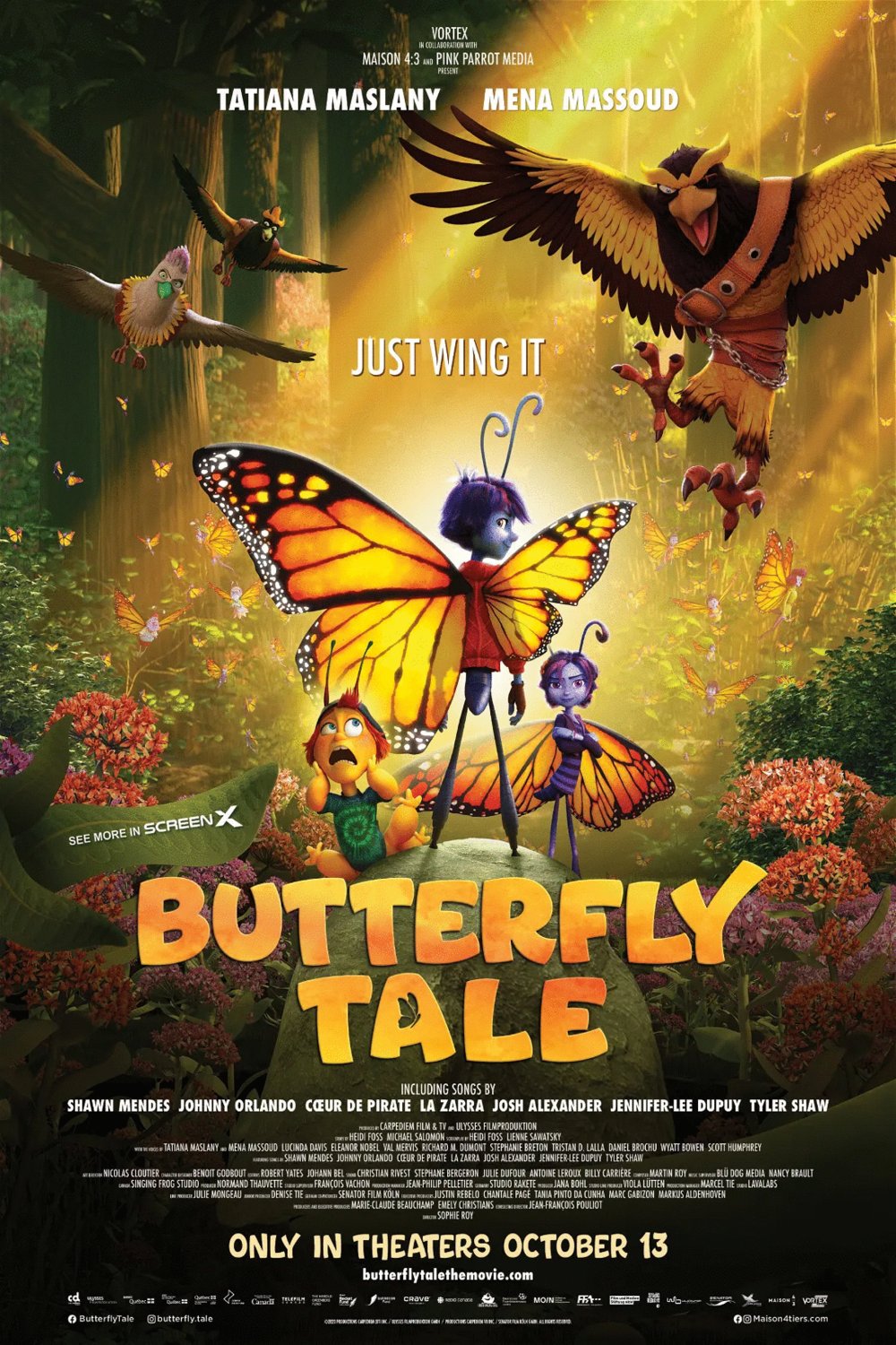 L'affiche du film Butterfly Tale