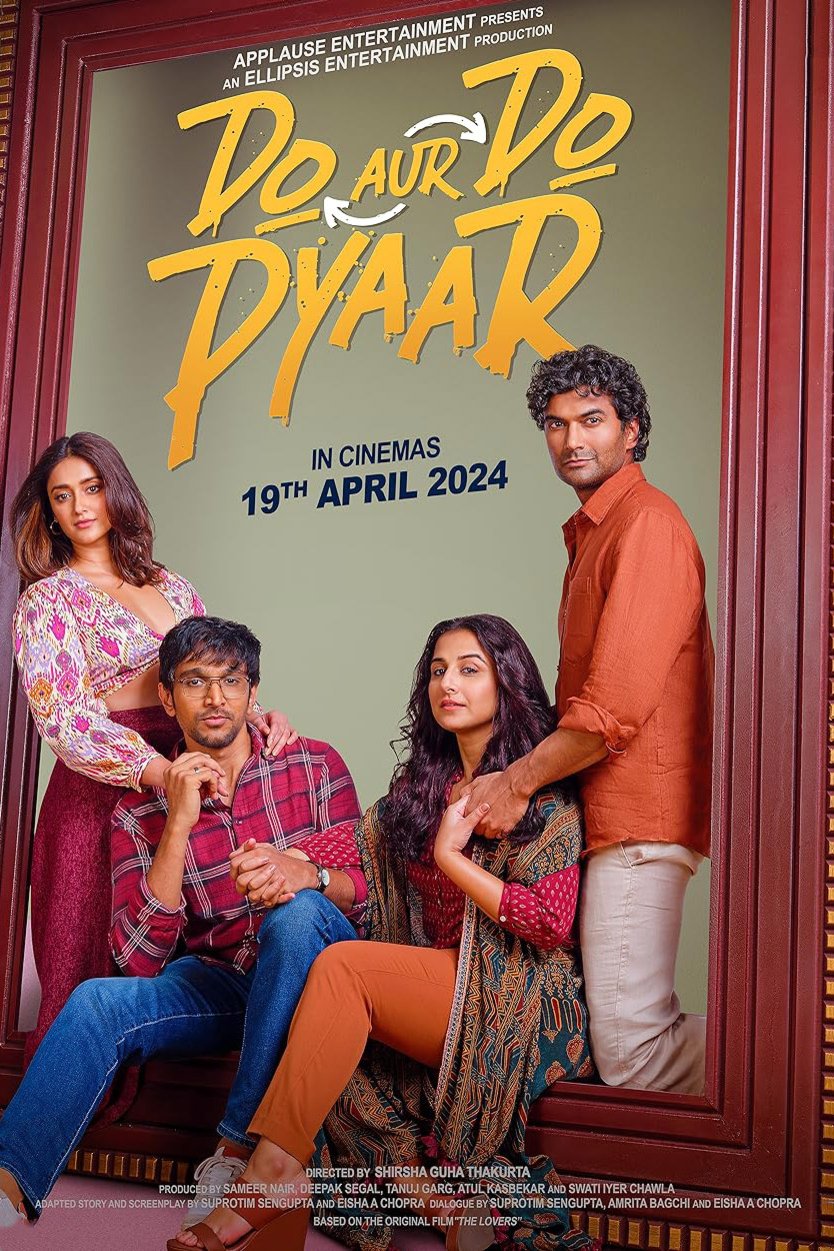L'affiche originale du film Do Aur Do Pyaar en Hindi