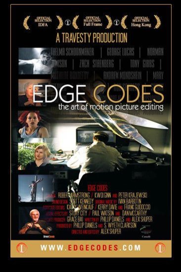 L'affiche du film Edge Codes: The Art of Motion Picture Editing